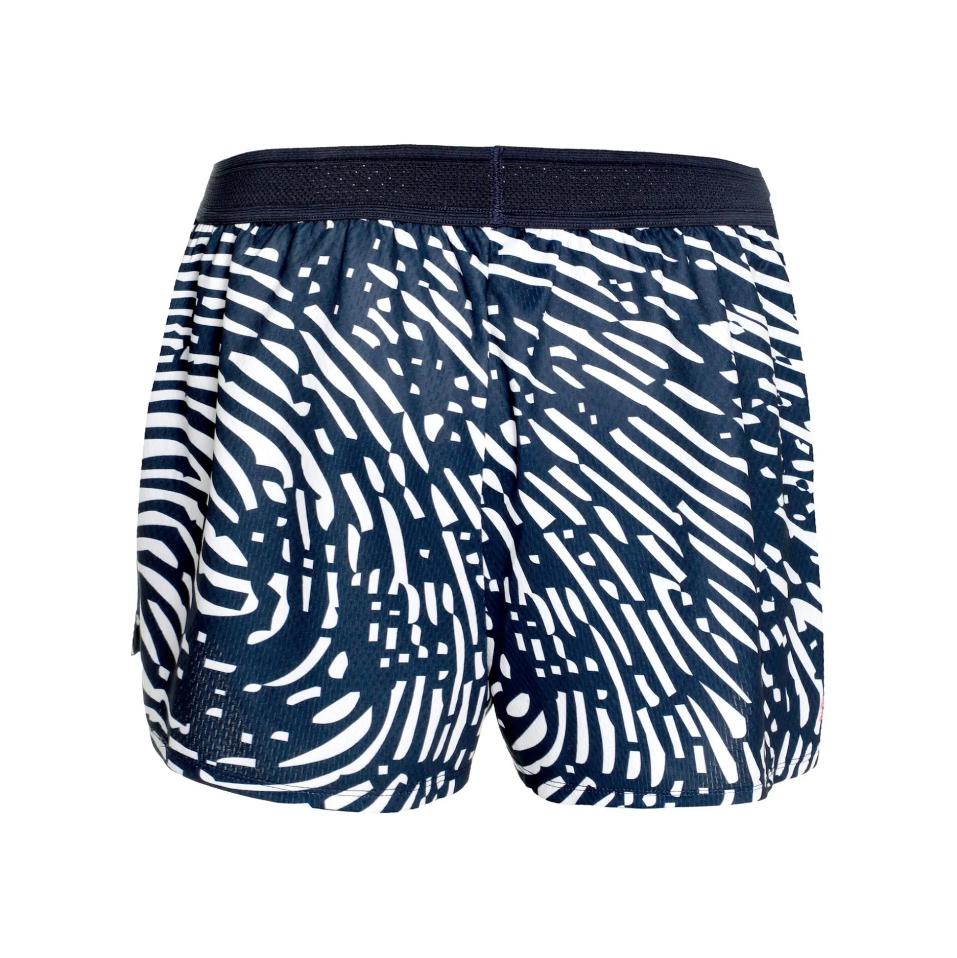 Shop Fingerprint Printed 2in1 Shorts Women - Dark Blue, White Shorts