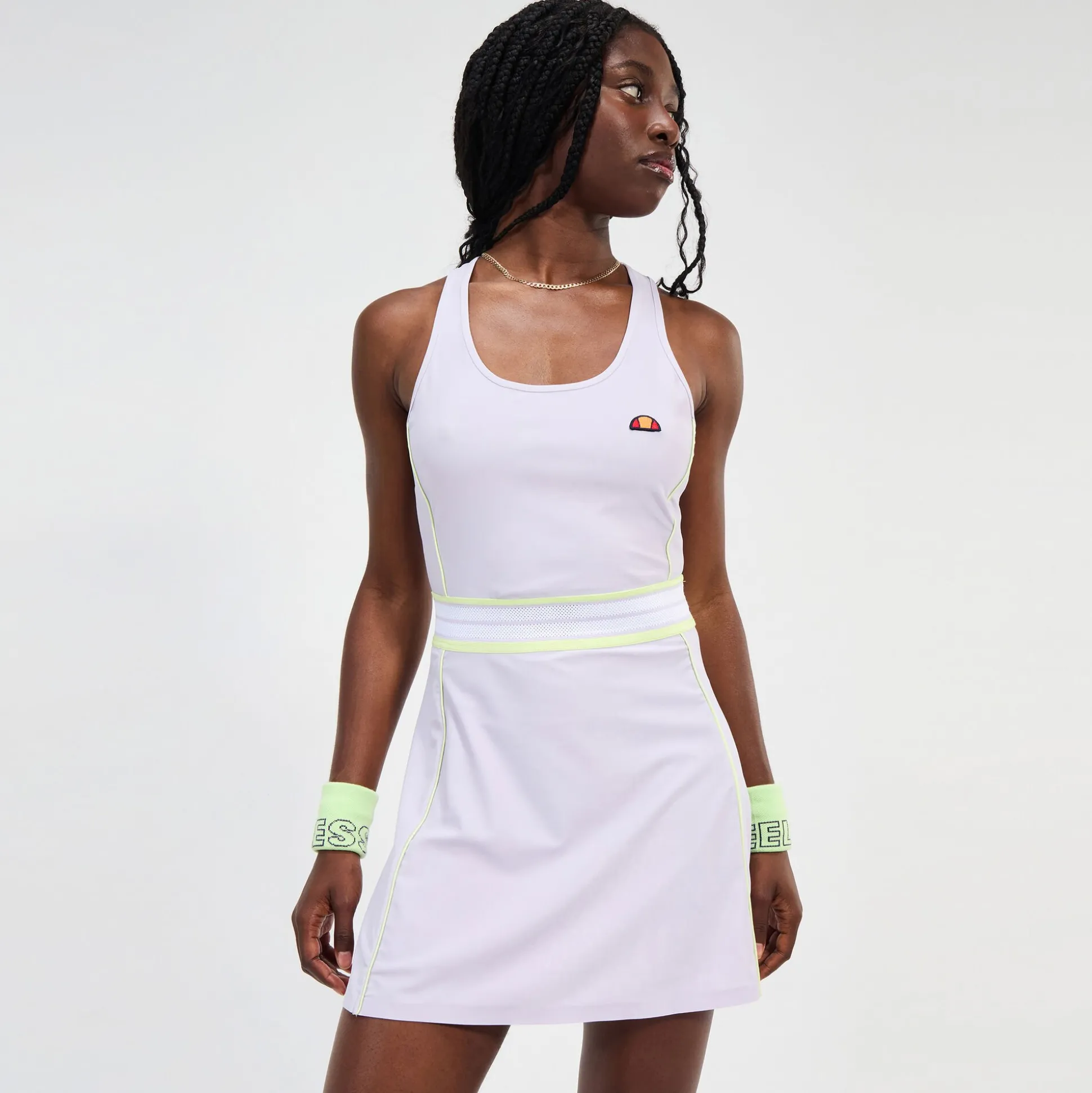 Best Sale Fitzroy Dress Women - Lilac, White Dresses