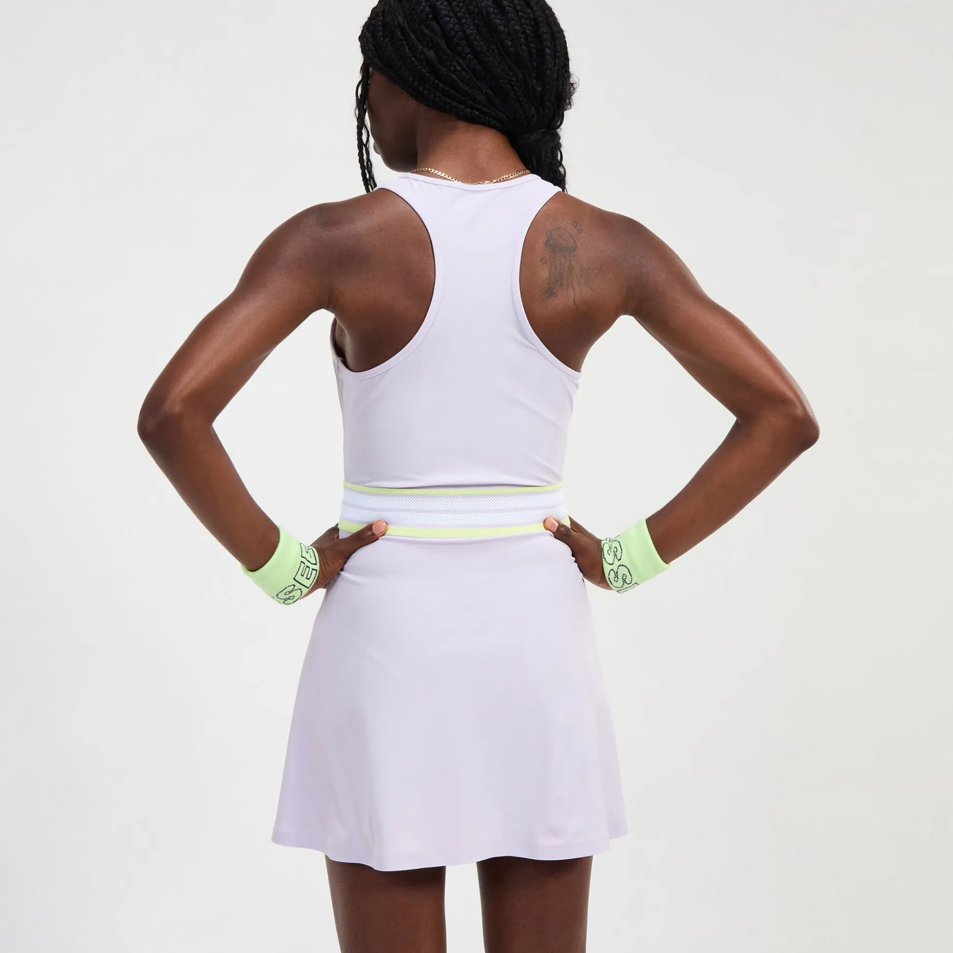Best Sale Fitzroy Dress Women - Lilac, White Dresses
