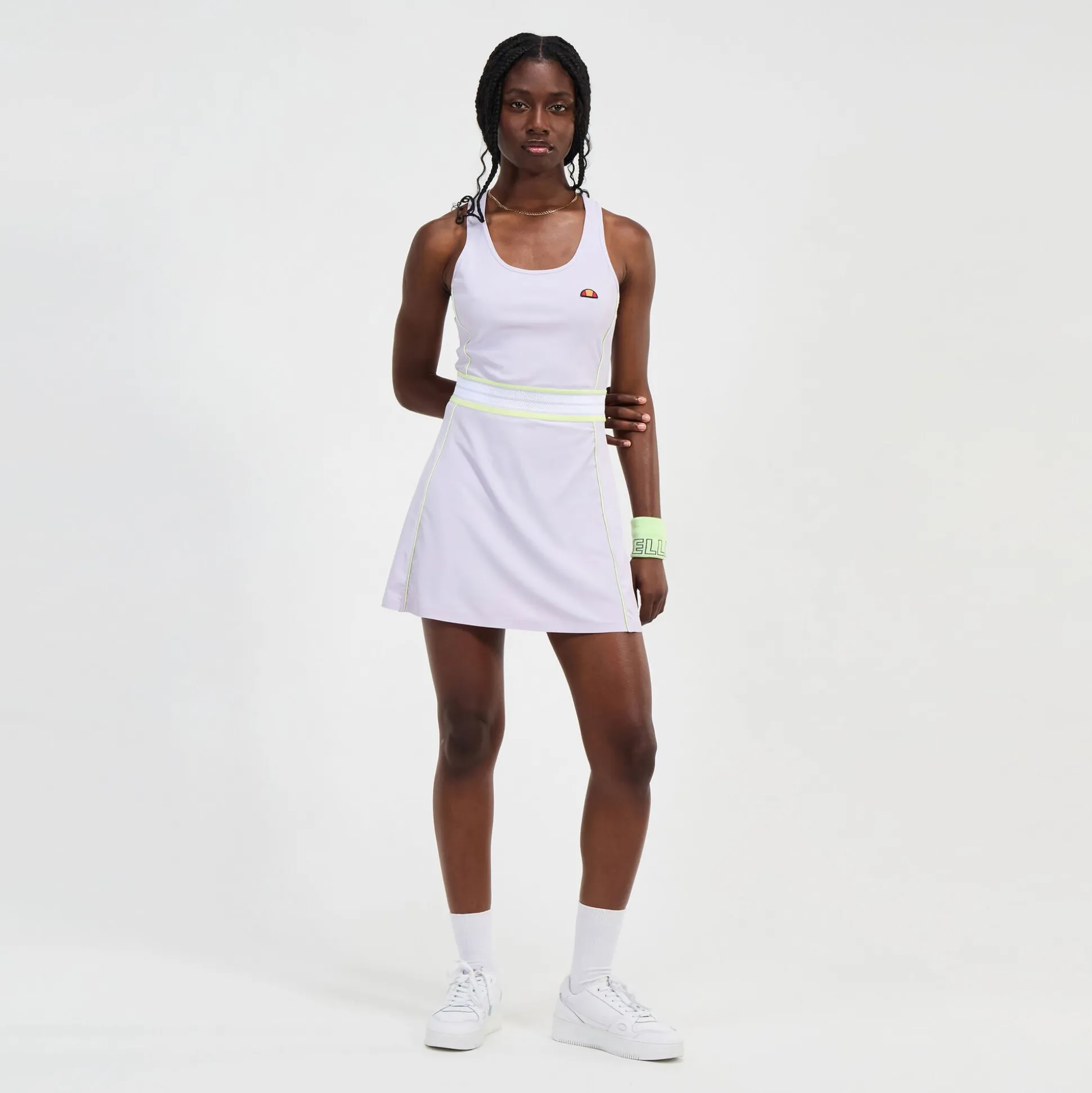 Best Sale Fitzroy Dress Women - Lilac, White Dresses