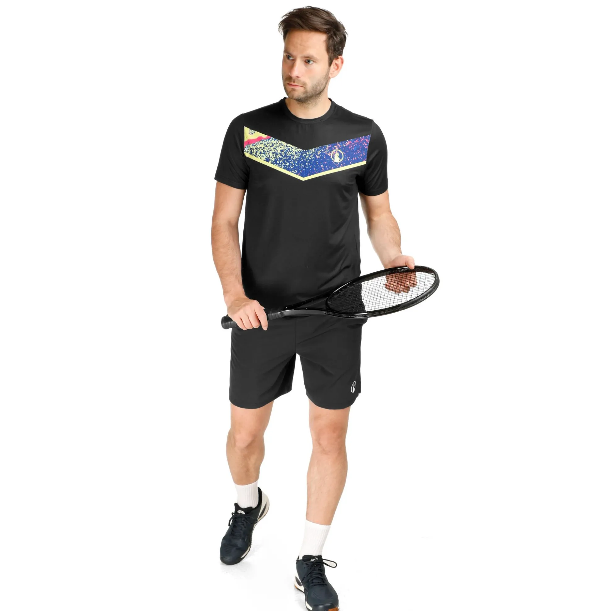 Sale Flashy Receiver T-Shirt Men - Black, Multicoloured Shirts