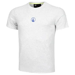 Shop Flashy Retro Tie-Break T-Shirt Men - Lightgrey, Blue Shirts