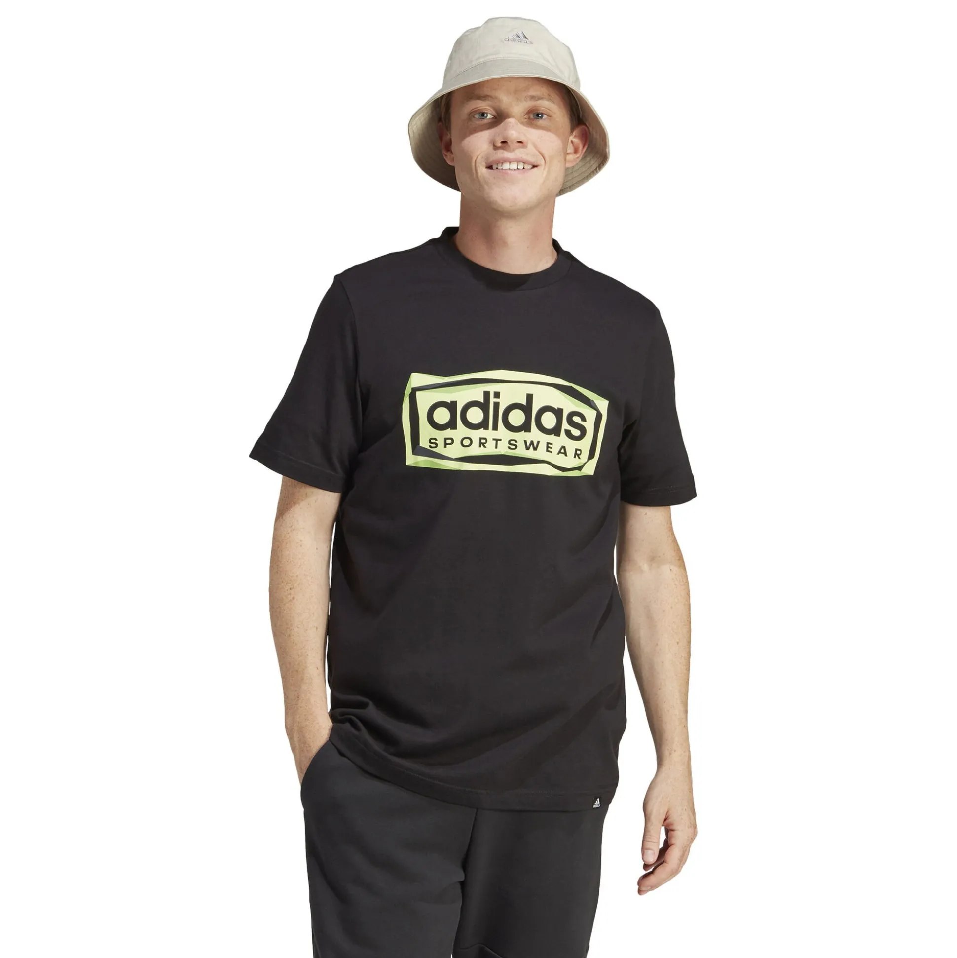Hot FLD SPW Logo T-Shirt Men - Black, Yellow Shirts