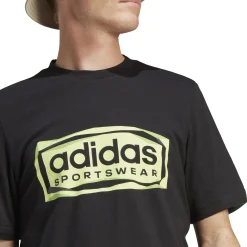 Hot FLD SPW Logo T-Shirt Men - Black, Yellow Shirts