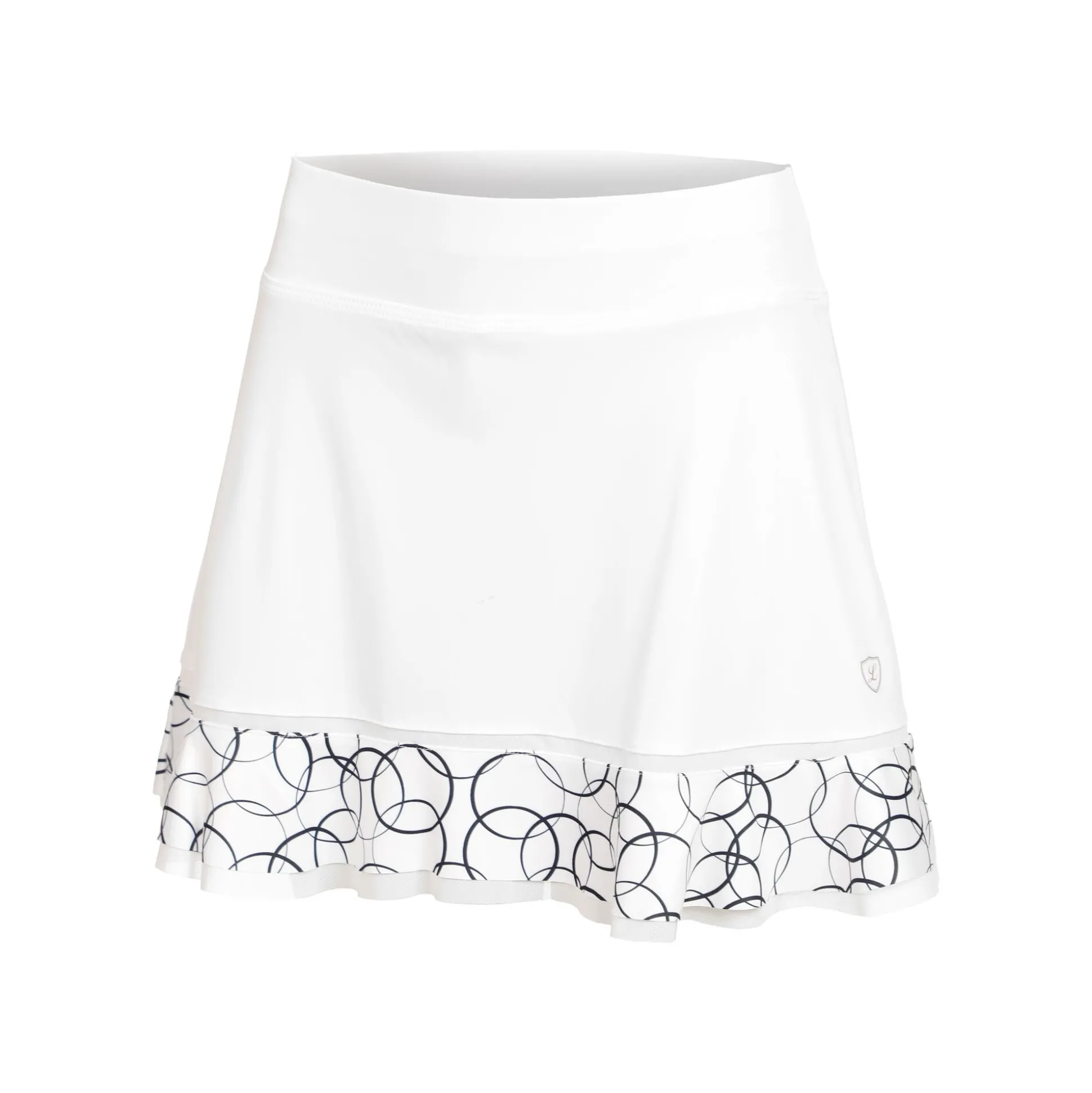 Shop Flounce Skirt Women - White, Dark Blue Skirts
