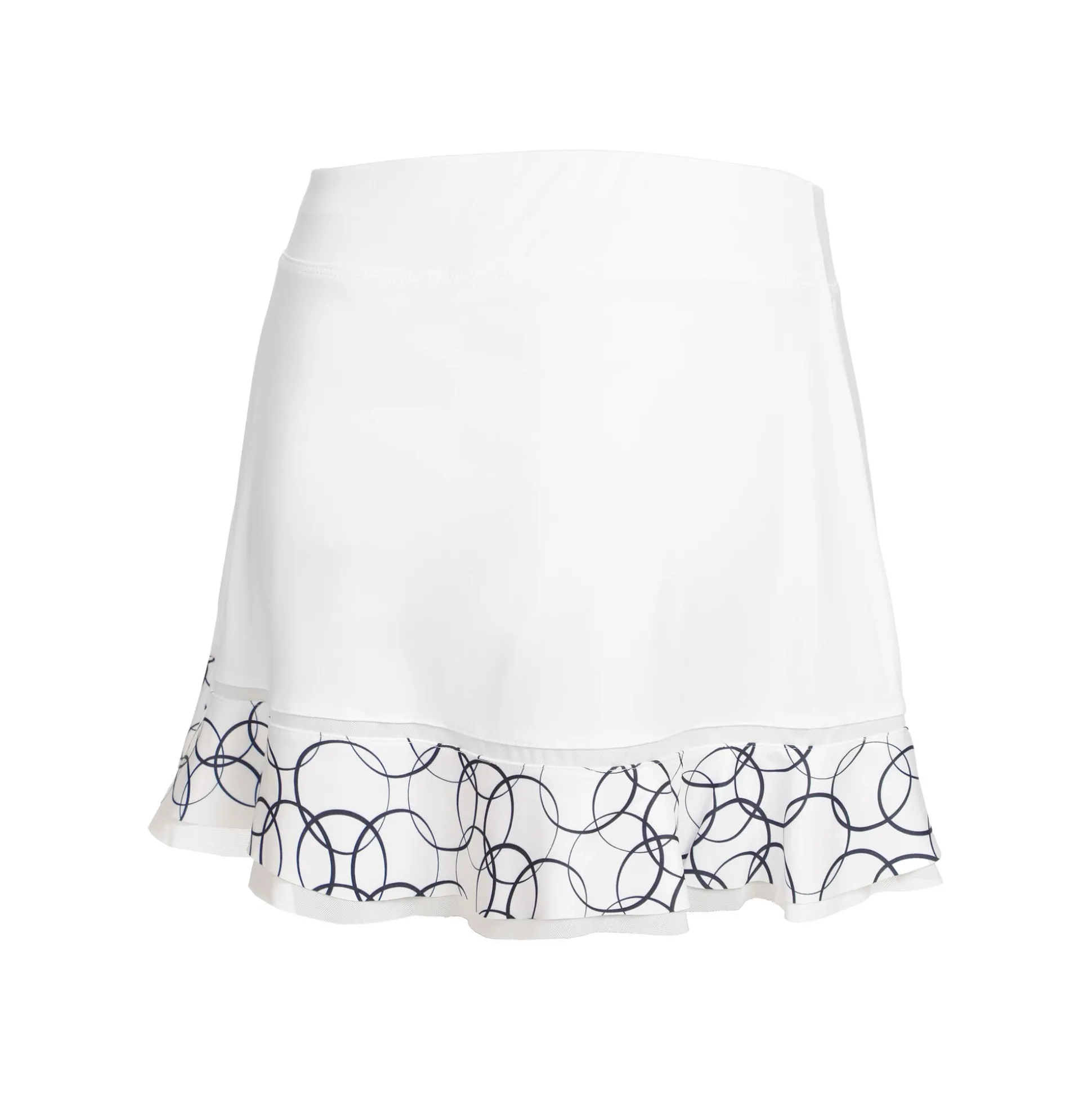 Shop Flounce Skirt Women - White, Dark Blue Skirts