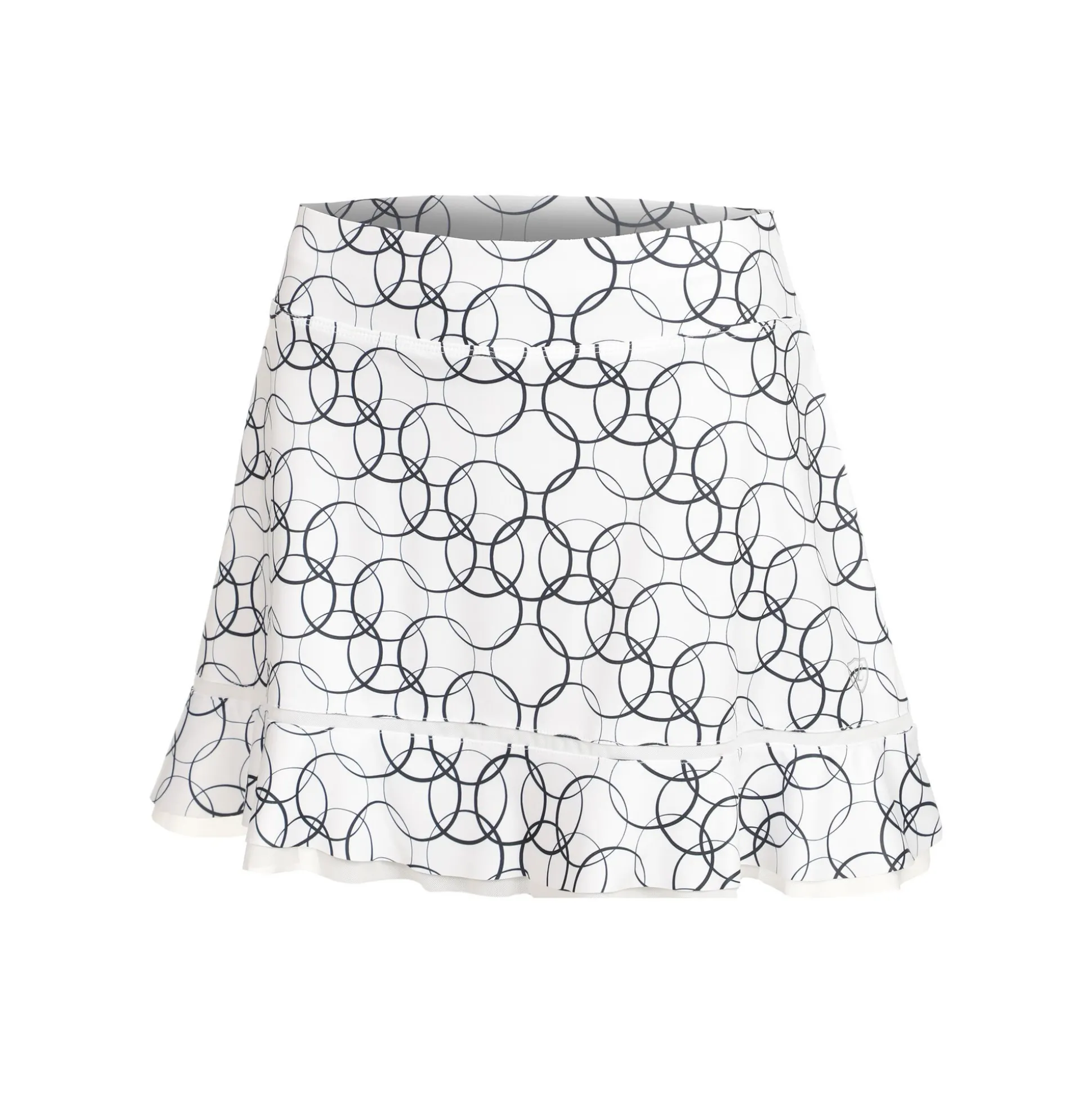 Cheap Flounce Skirt Women - White, Dark Blue Skirts