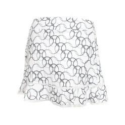 Cheap Flounce Skirt Women - White, Dark Blue Skirts