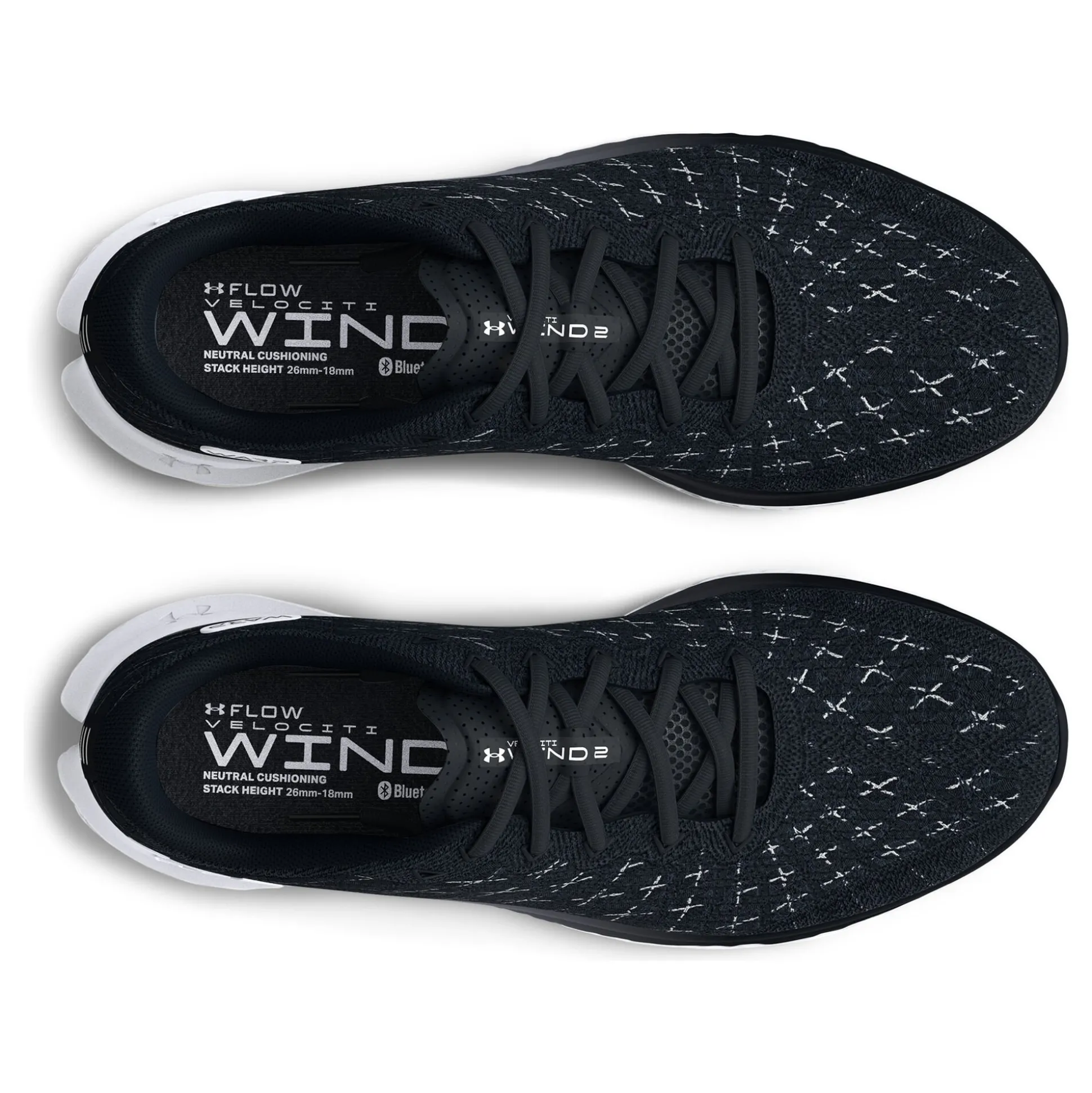 Fashion Flow Velociti Wind 2 Neutral Running Shoe Women - Black, White Running Shoes