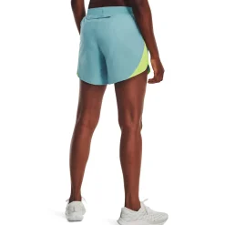Discount Fly By Elite 5in Shorts Women - Light Blue, Neon Yellow Running Clothing|Shorts