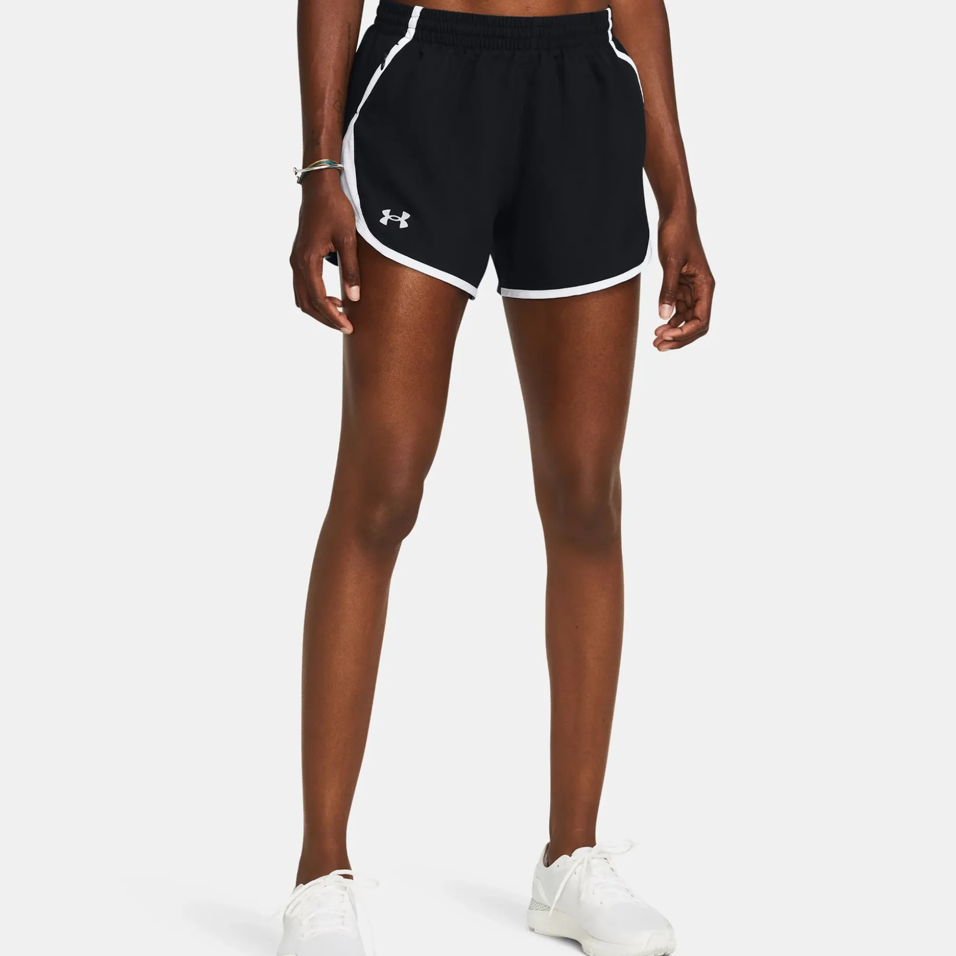 Fashion Fly By Shorts Women - Black, White Running Clothing|Shorts