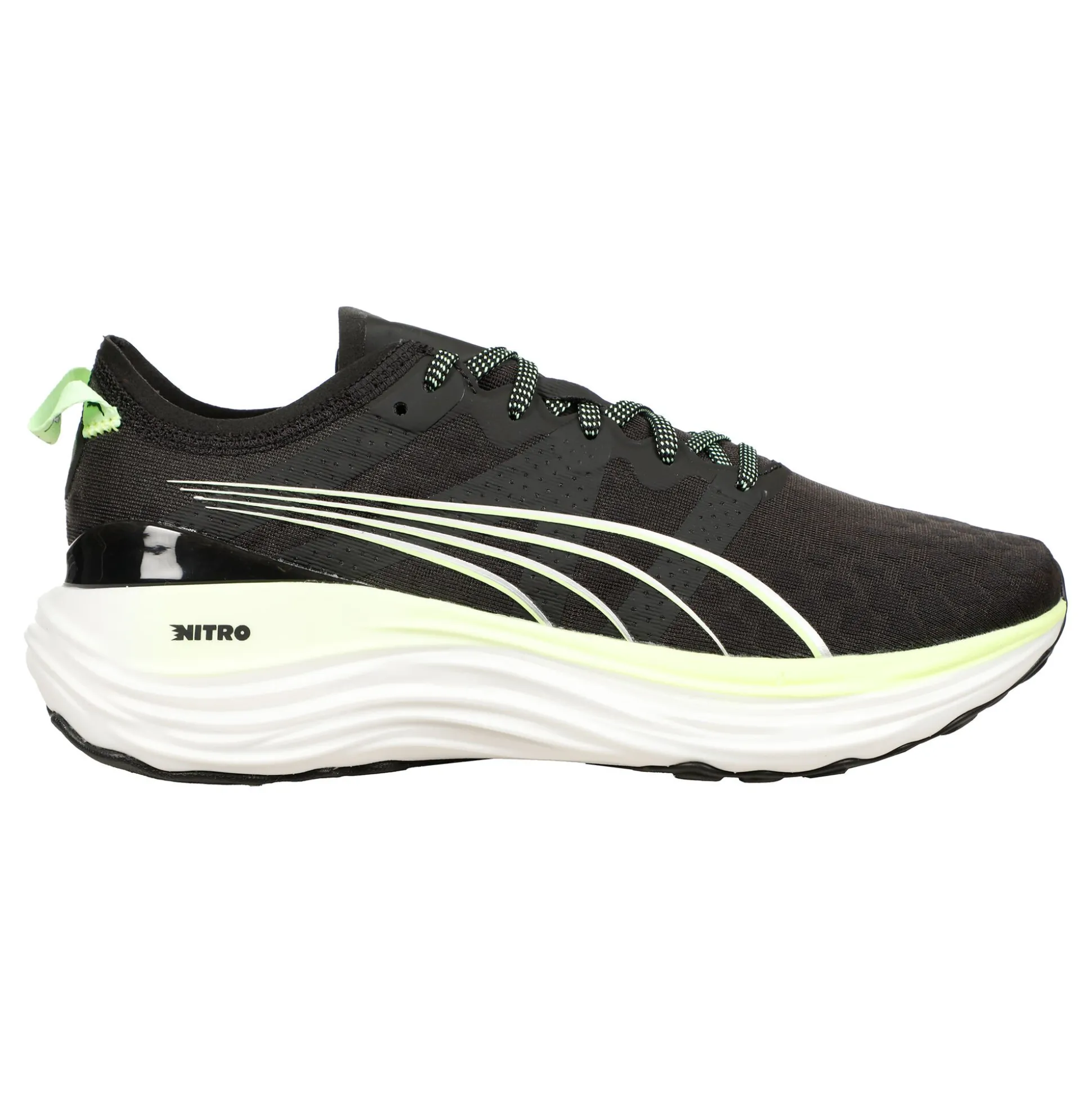 Hot ForeverRun Nitro Stability Running Shoe Women - Black, Green Running Shoes