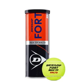 Flash Sale Fort Max TP KNLTB 3 Ball Tube Itf-Approved