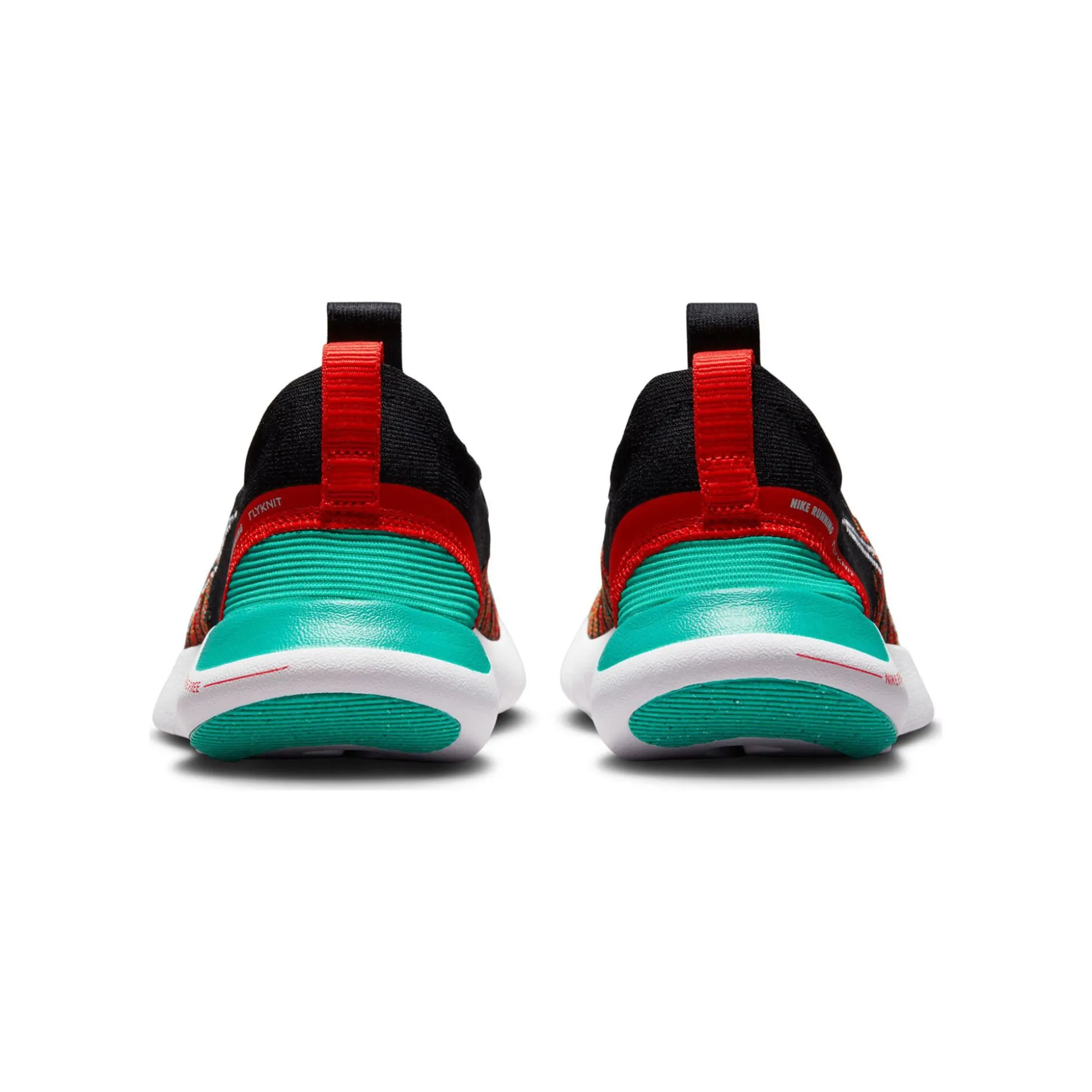 New Free Run Flyknit Next Nature Neutral Running Shoe Women - Red, Turquoise Running Shoes
