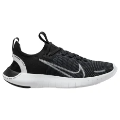 Clearance Free Run Flyknit Next Nature Neutral Running Shoe Women - Black, White Running Shoes