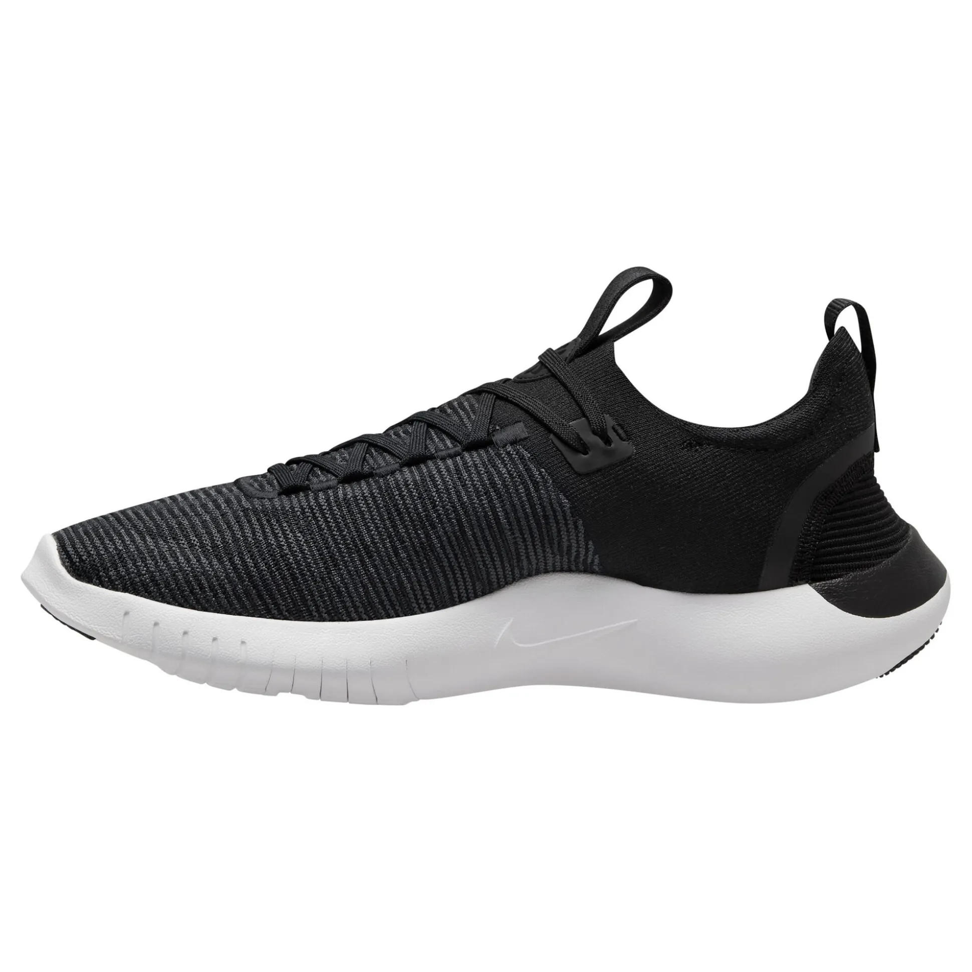 New Free Run Flyknit Next Nature Neutral Running Shoe Men - Black, White Running Shoes