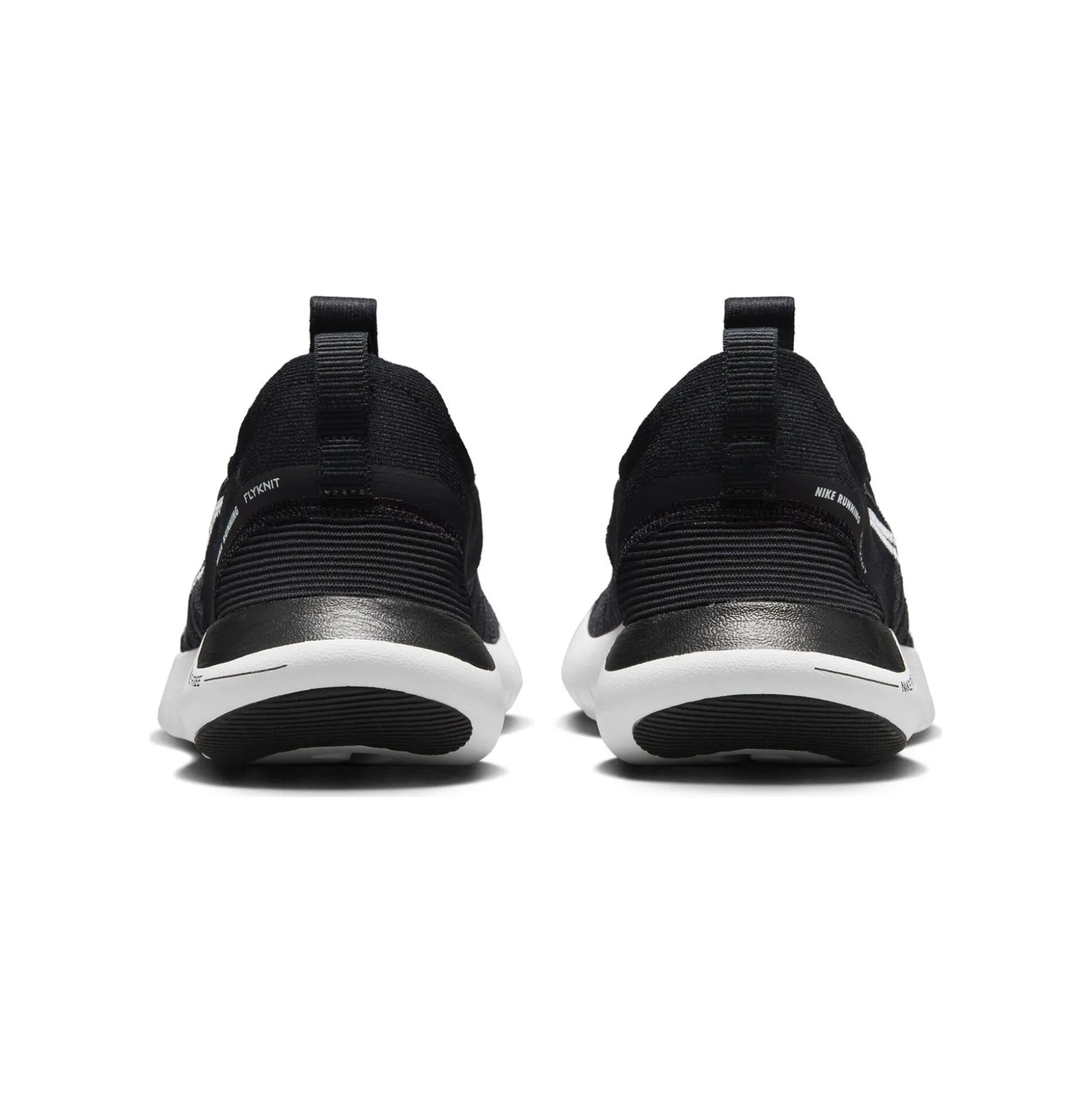 New Free Run Flyknit Next Nature Neutral Running Shoe Men - Black, White Running Shoes