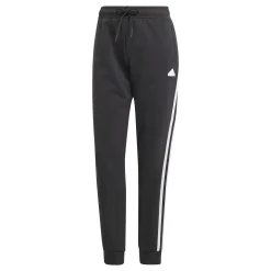 New Future Icon 3 Stripes Regular Training Pants Women - Black, White Pants