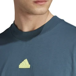 Online Future Icon 3 Stripes T-Shirt Men - Dark Grey, Lime Shirts