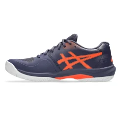 Cheap Game FF Clay Court Shoe Men - Dark Blue, Orange Clay Court Shoes