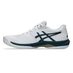 Online Game FF Clay Court Shoe Men - White, Dark Green Clay Court Shoes