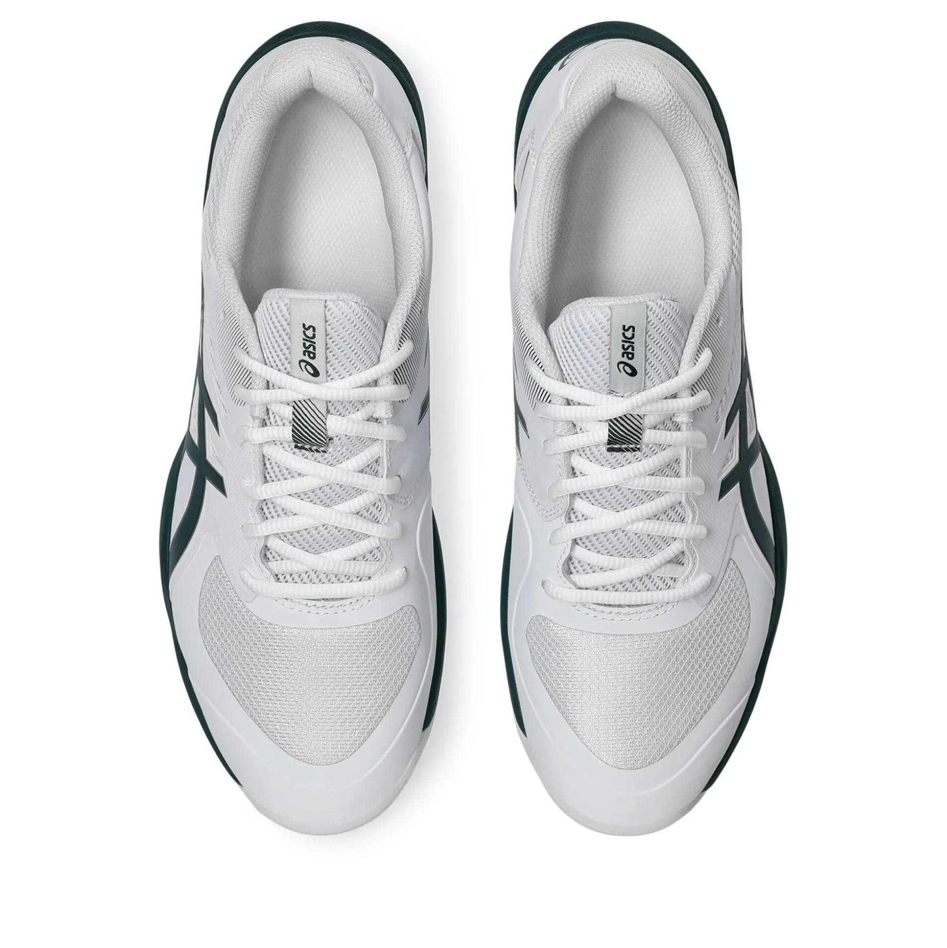 Online Game FF Clay Court Shoe Men - White, Dark Green Clay Court Shoes