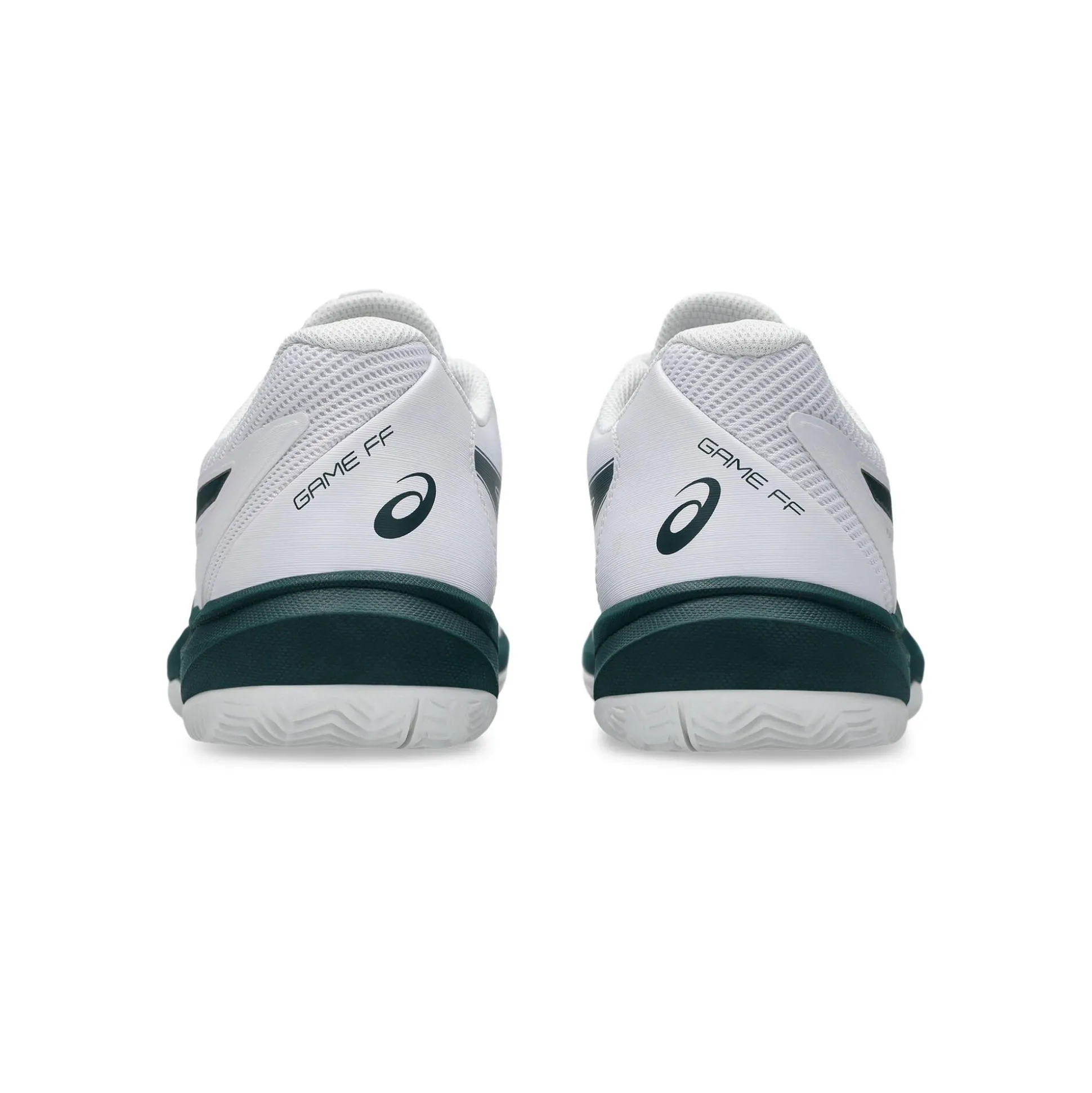 Online Game FF Clay Court Shoe Men - White, Dark Green Clay Court Shoes