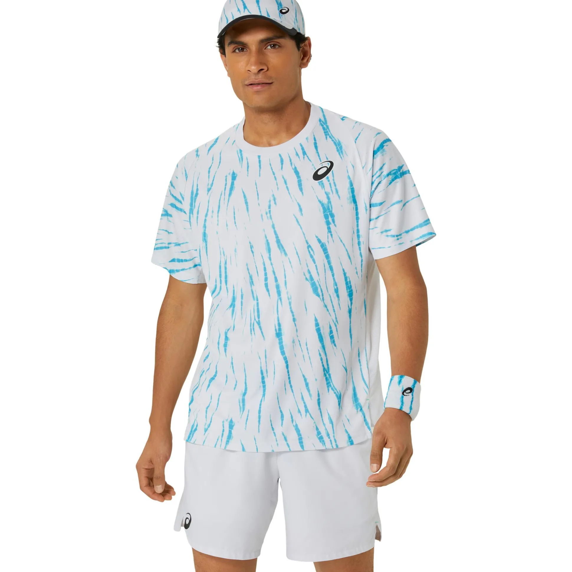 Online Game T-Shirt Men - White, Blue Shirts
