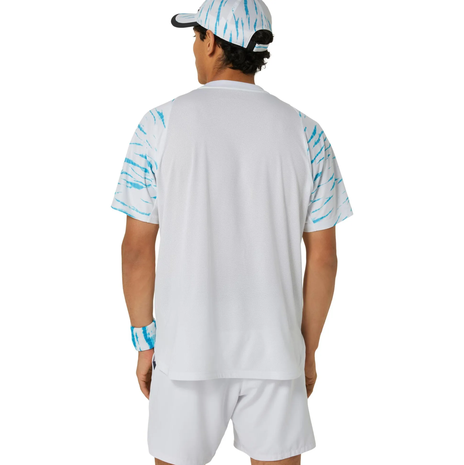 Online Game T-Shirt Men - White, Blue Shirts