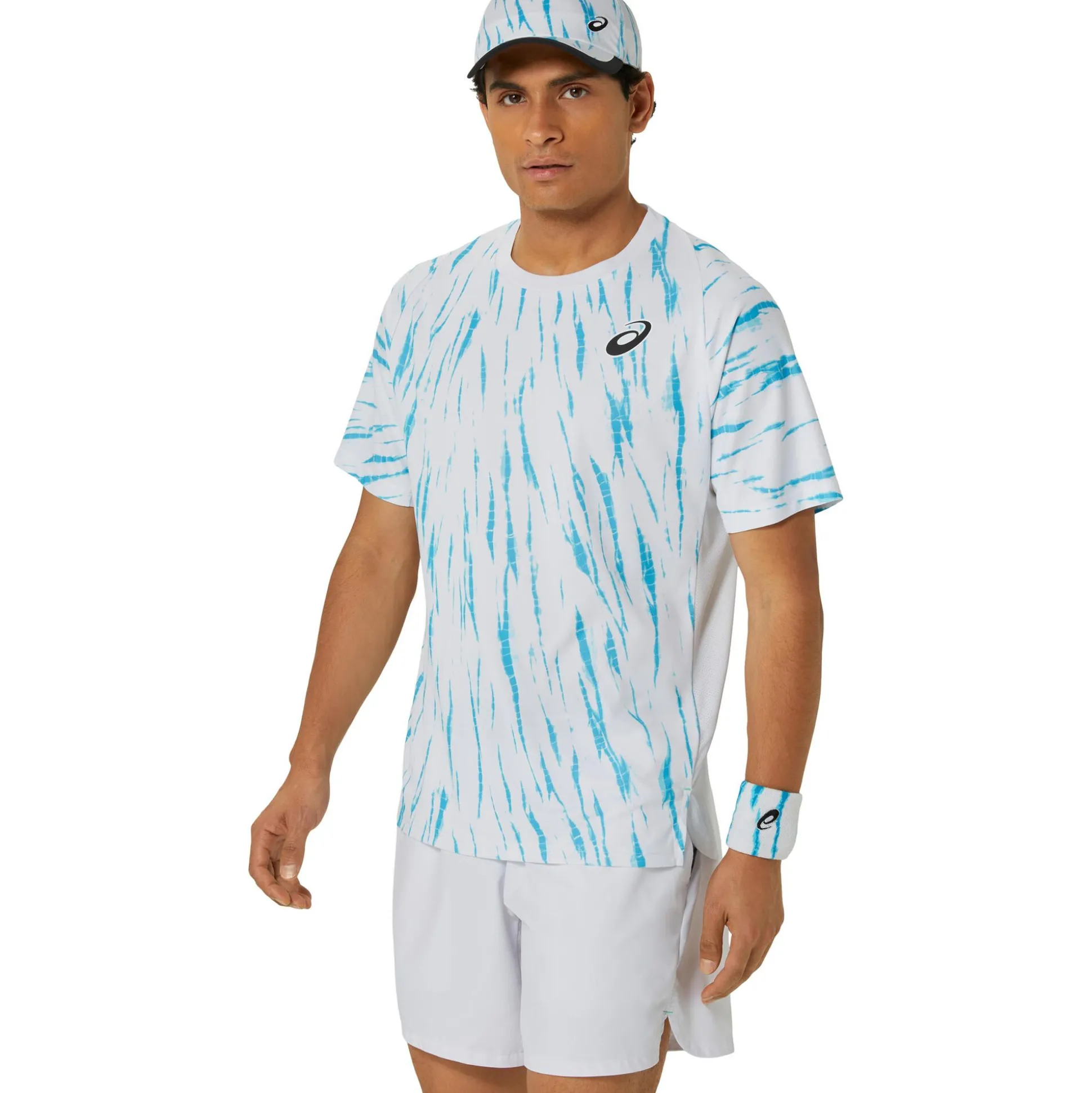 Online Game T-Shirt Men - White, Blue Shirts