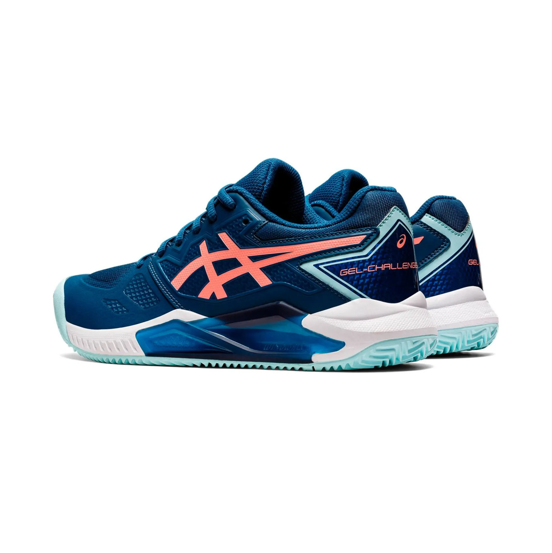 Sale Gel-Challenger 13 Clay Court Shoe Women - Dark Blue, Multicoloured Clay Court Shoes