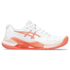 New Gel-Challenger 14 Clay Court Shoe Women - White, Coral Clay Court Shoes