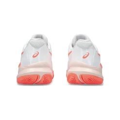 New Gel-Challenger 14 Clay Court Shoe Women - White, Coral Clay Court Shoes