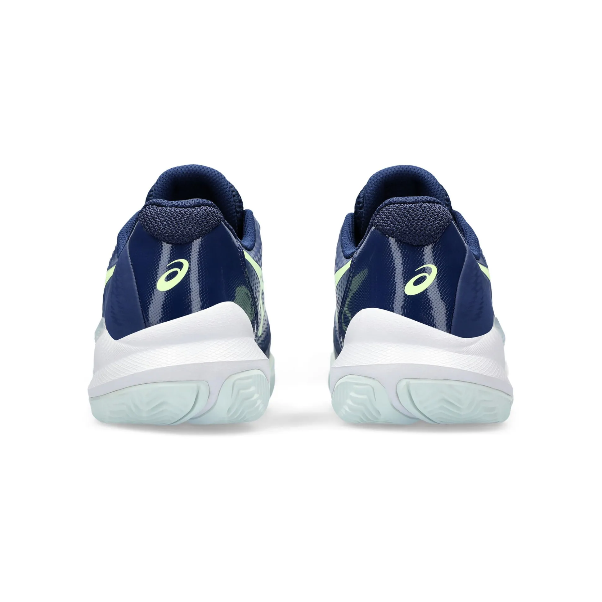 Clearance Gel-Challenger 14 Clay Court Shoe Women - Dark Blue, Neon Yellow Clay Court Shoes