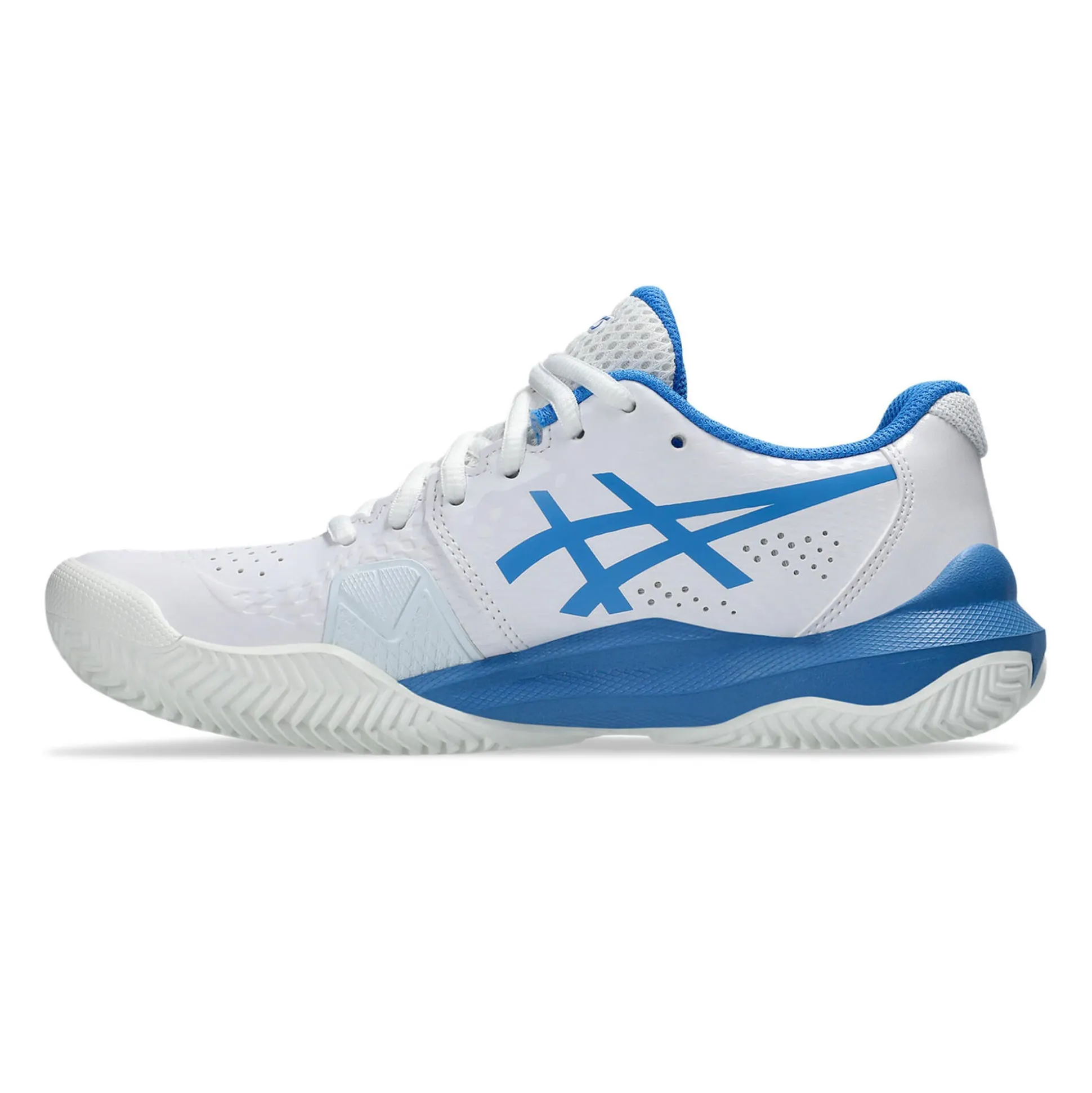 Flash Sale Gel-Challenger 14 Clay Court Shoe Women - White, Blue Clay Court Shoes