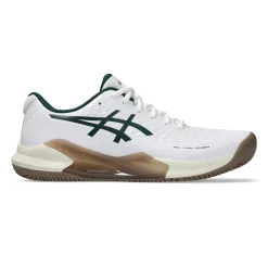 Sale Gel-Challenger 14 Clay Court Shoe Men - White, Dark Green Clay Court Shoes