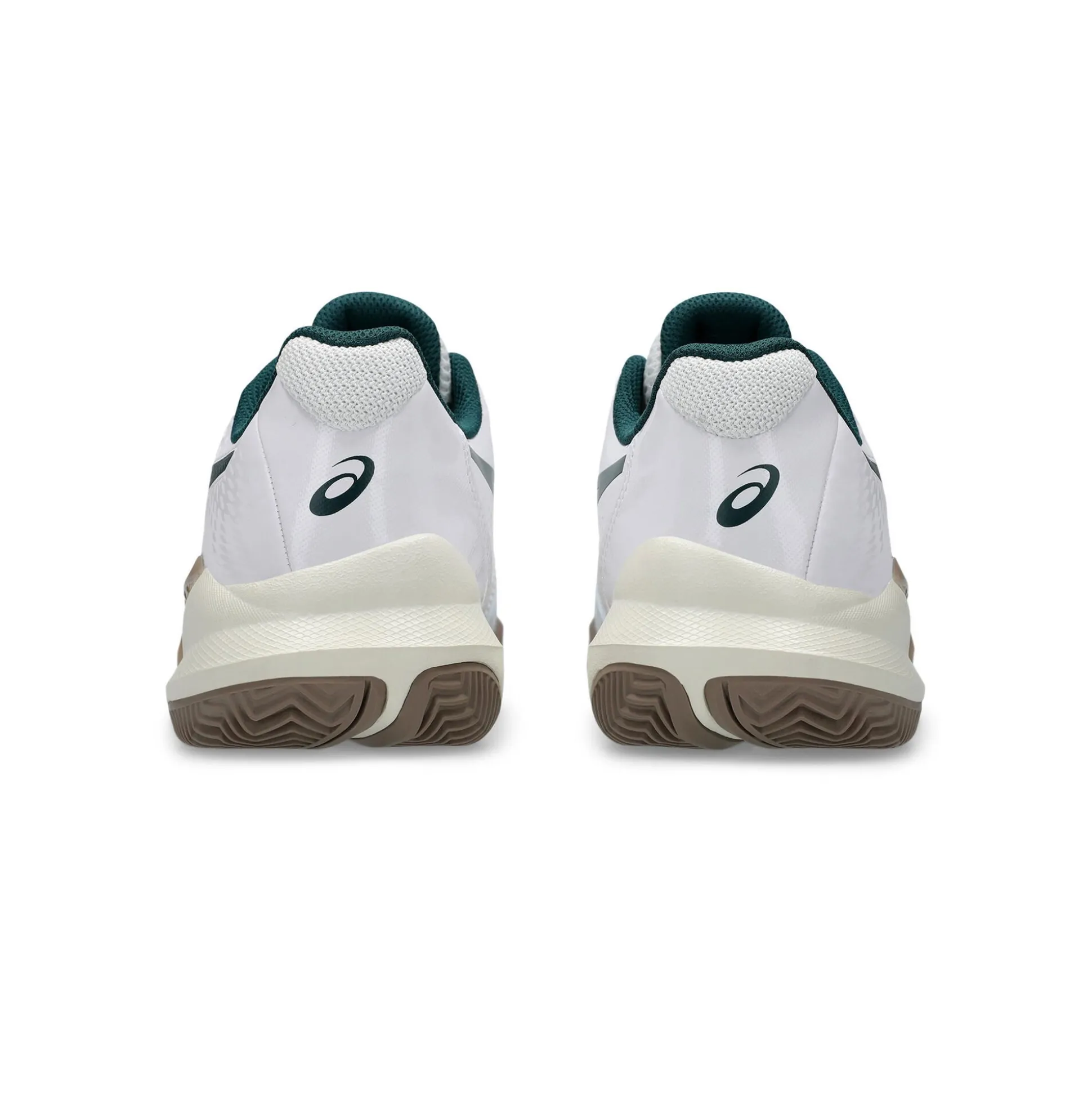 Sale Gel-Challenger 14 Clay Court Shoe Men - White, Dark Green Clay Court Shoes