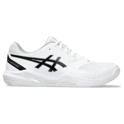 Fashion Gel-Dedicate 8 Clay Court Shoe Men - White, Black Clay Court Shoes