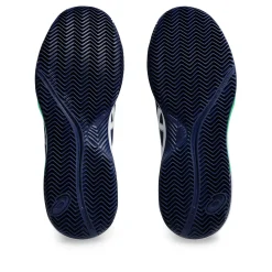 Hot Gel-Dedicate 8 Clay Court Shoe Men - Dark Blue, White Clay Court Shoes