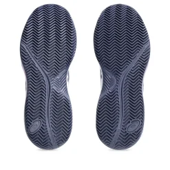 Best Sale Gel-Dedicate 8 Clay Court Shoe Women - White, Dark Blue Clay Court Shoes