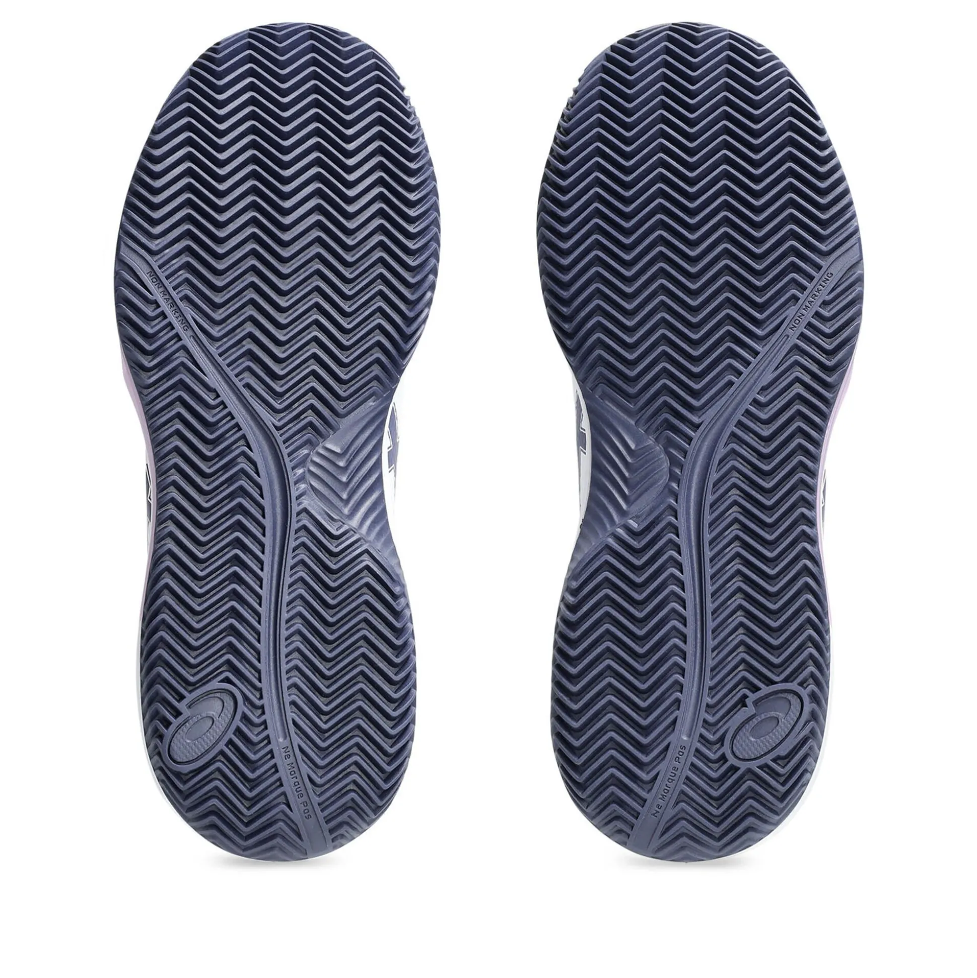 Best Sale Gel-Dedicate 8 Clay Court Shoe Women - White, Dark Blue Clay Court Shoes