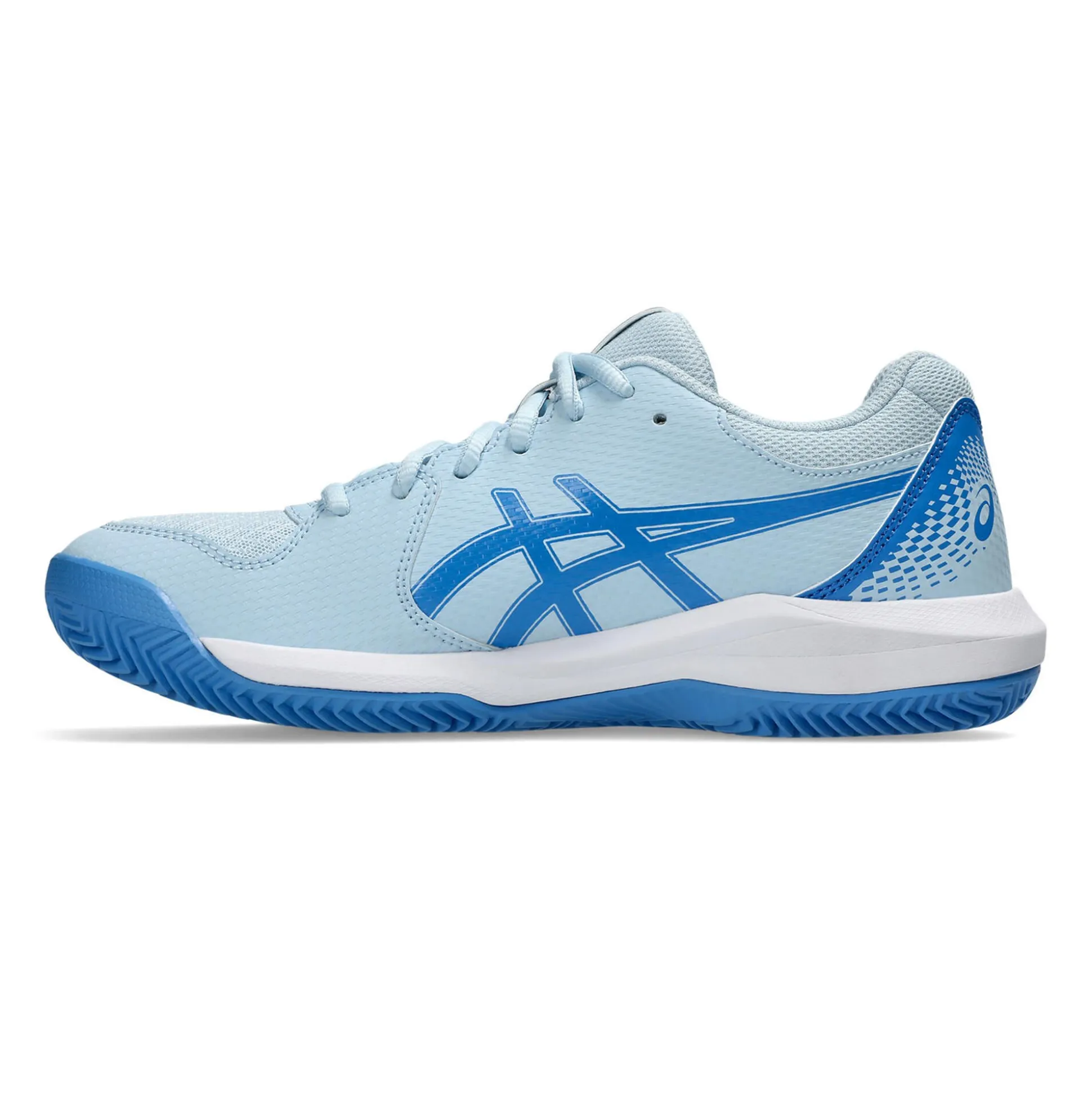 Cheap Gel-Dedicate 8 Clay Court Shoe Women - Light Blue, Blue Clay Court Shoes