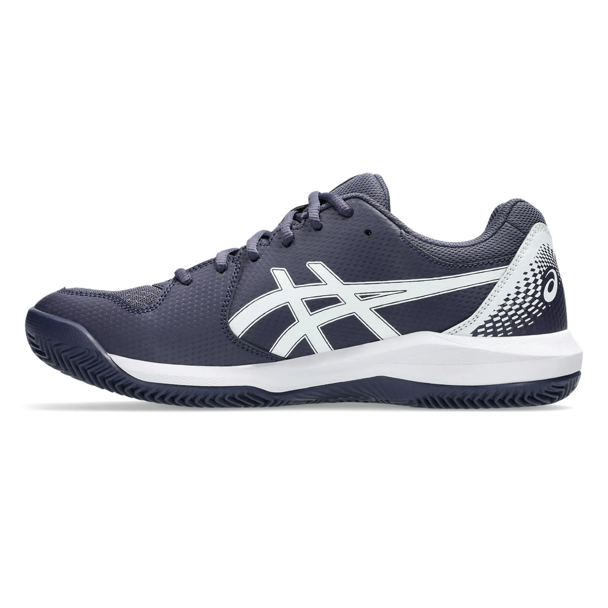 Sale Gel-Dedicate 8 Clay Court Shoe Men - Dark Blue, White Clay Court Shoes