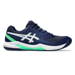 Fashion Gel-Dedicate 8 Indoor Carpet Shoe Men - Blue, White Carpet Shoes