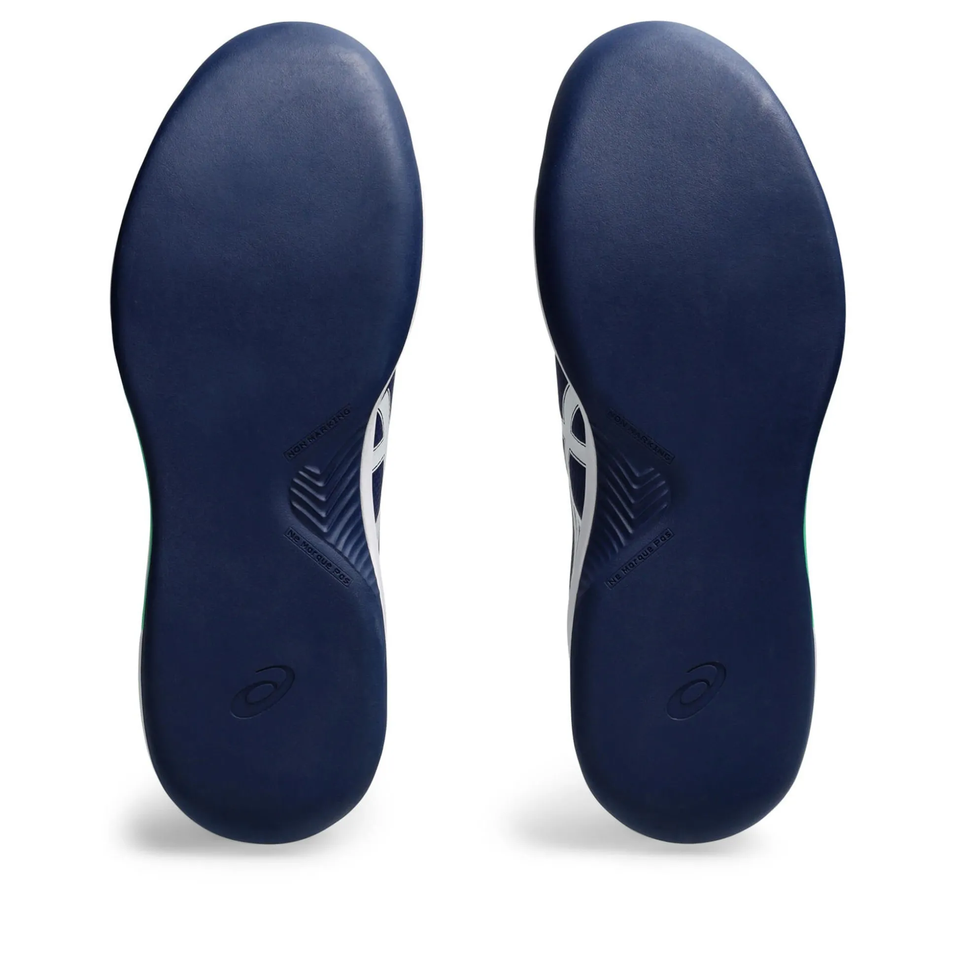 Fashion Gel-Dedicate 8 Indoor Carpet Shoe Men - Blue, White Carpet Shoes