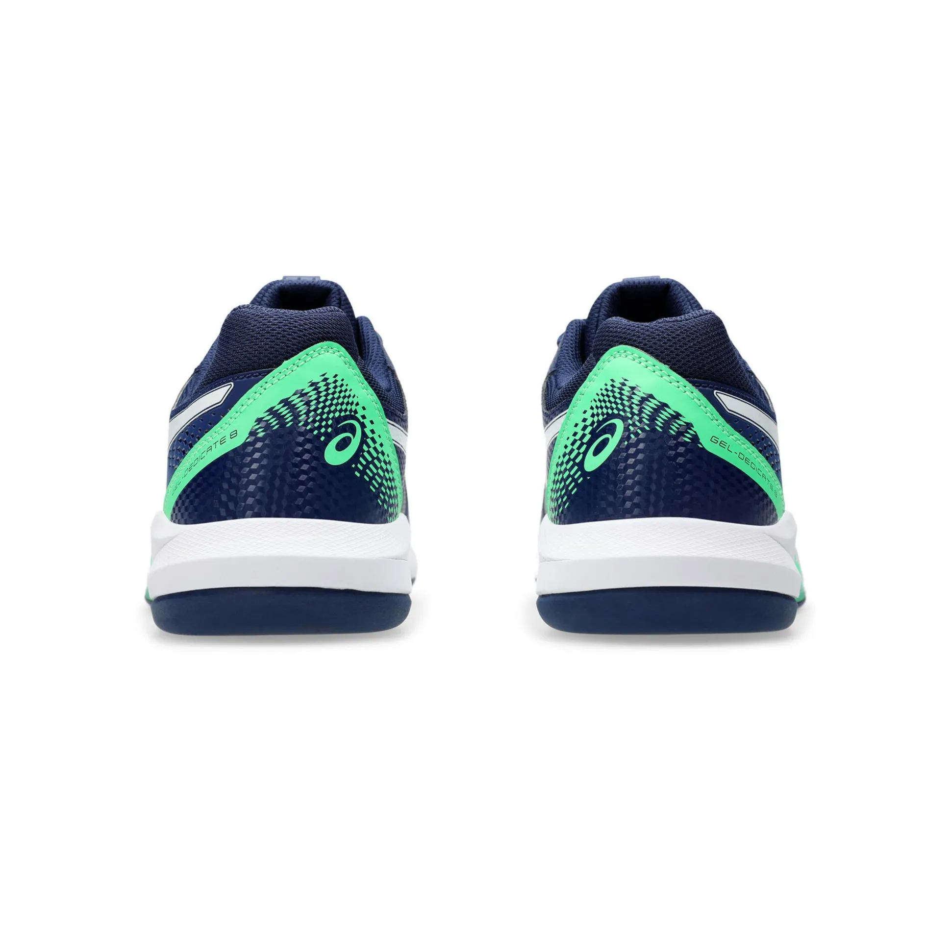 Fashion Gel-Dedicate 8 Indoor Carpet Shoe Men - Blue, White Carpet Shoes
