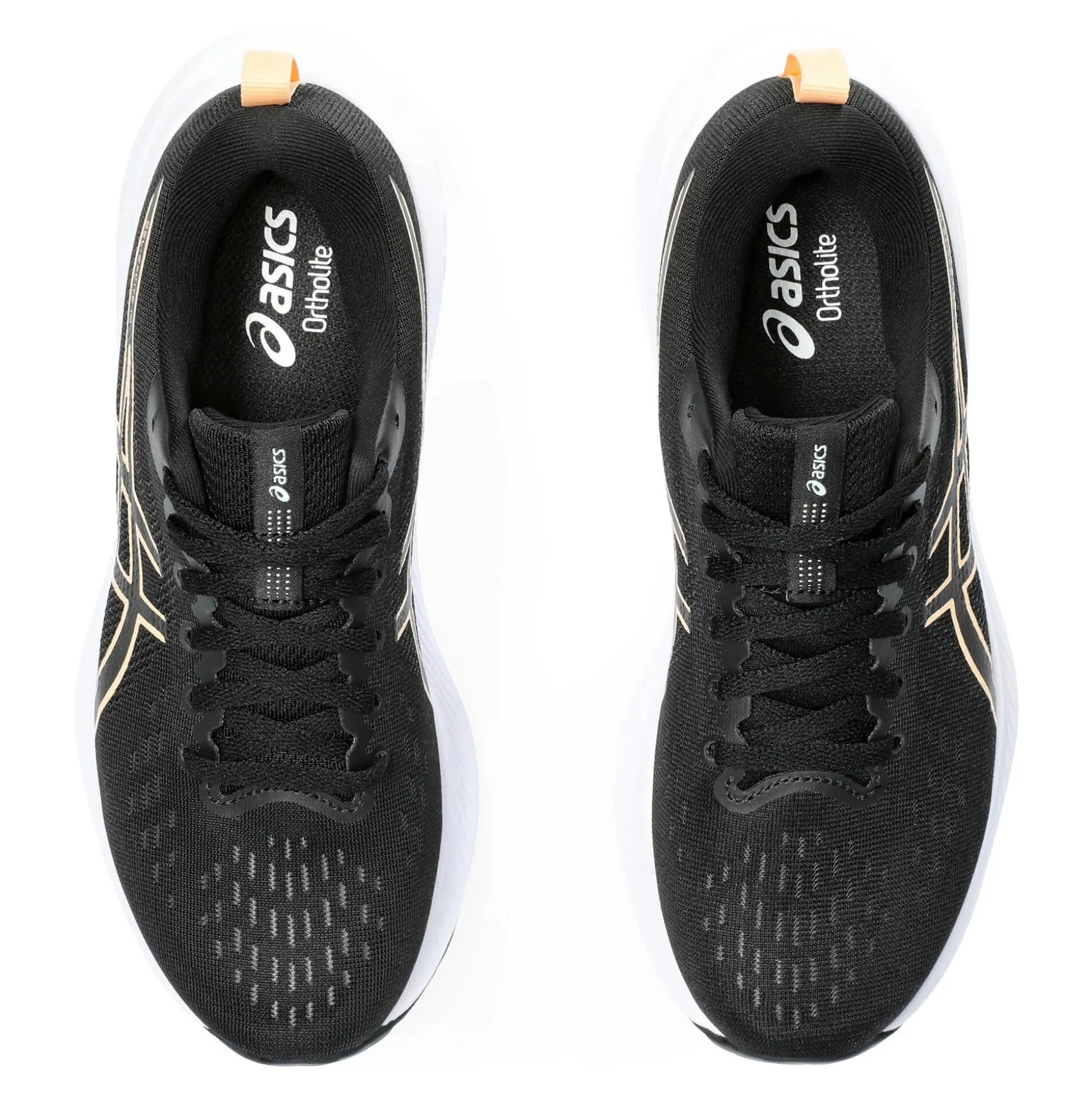 Shop Gel-Excite 10 Neutral Running Shoe Women - Black, Orange Running Shoes