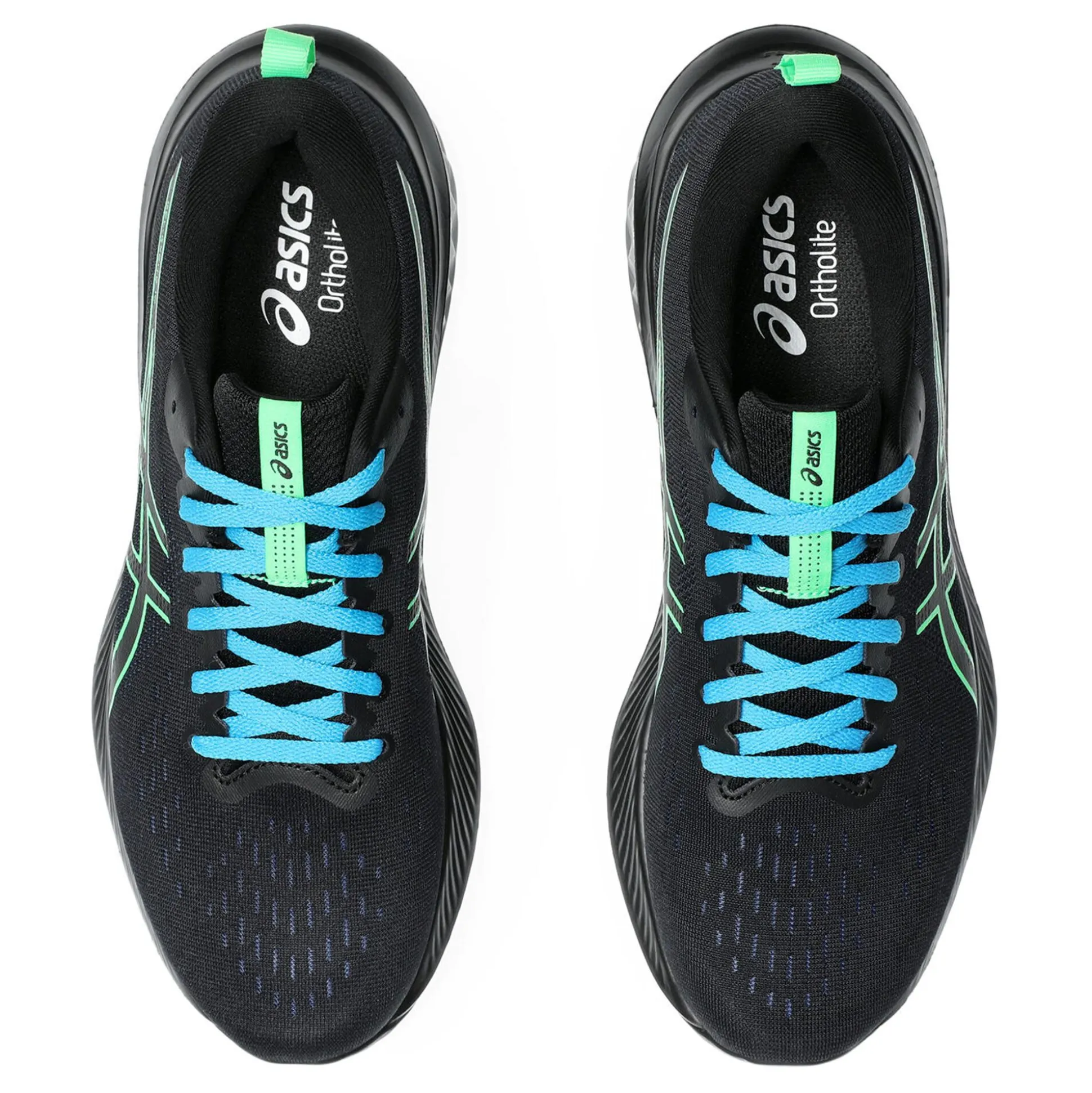 Cheap Gel-Excite 10 Neutral Running Shoe Men - Black, Green Running Shoes