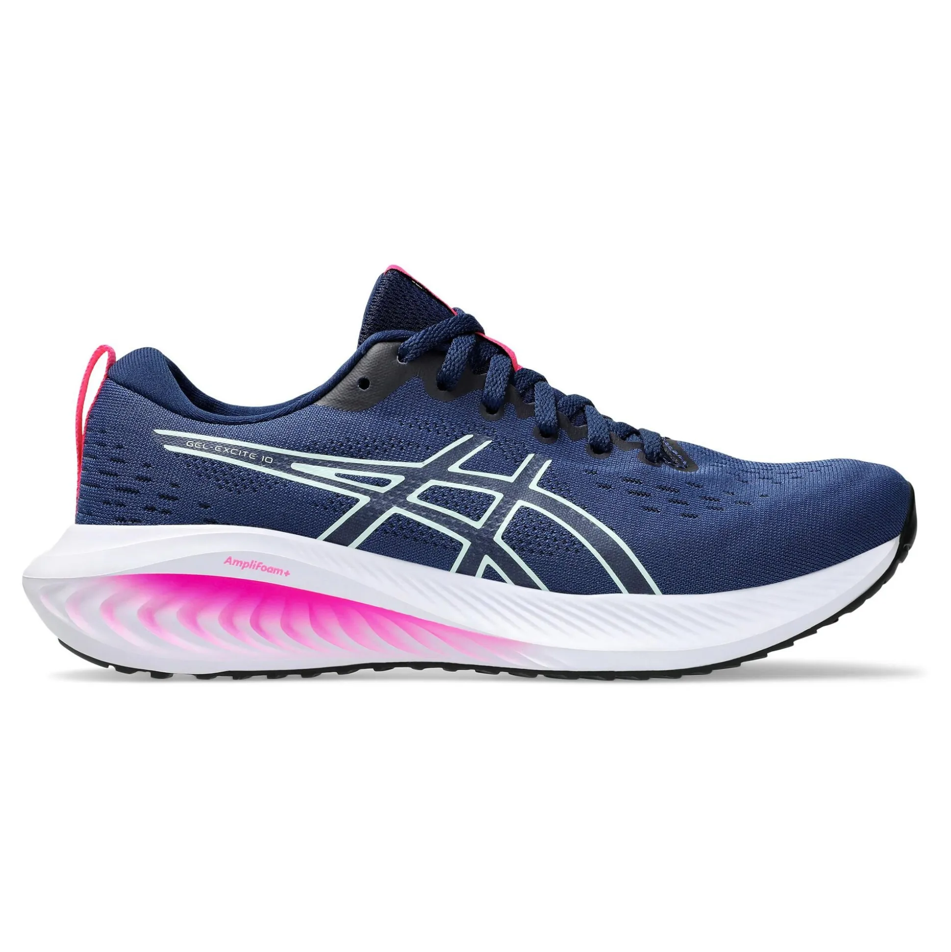 Clearance Gel-Excite 10 Neutral Running Shoe Women - Dark Blue, White Running Shoes