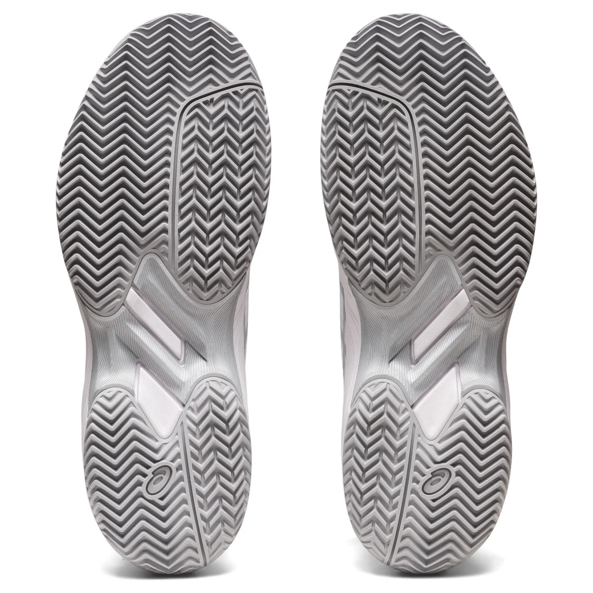 Cheap Gel-Game 9 Clay Court Shoe Women - White, Silver Clay Court Shoes